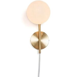 Anko Blisse Brass Wall Sconce