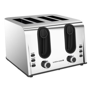 Smith & Nobel 4 Slice Stainless Steel Toaster
