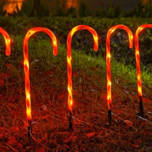 Casa Life Candy Cane Lights Solar Led