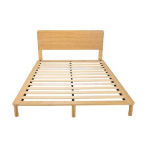 Queen Bed Evalyn Timber Bed Frame